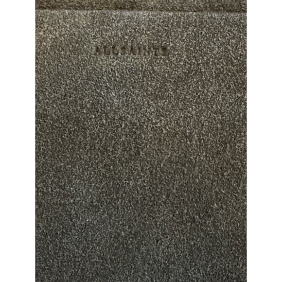 All Saints Miro Suede Saddle Bag Color: Olive Green (New) $329.00 retail - Picture 8 of 10